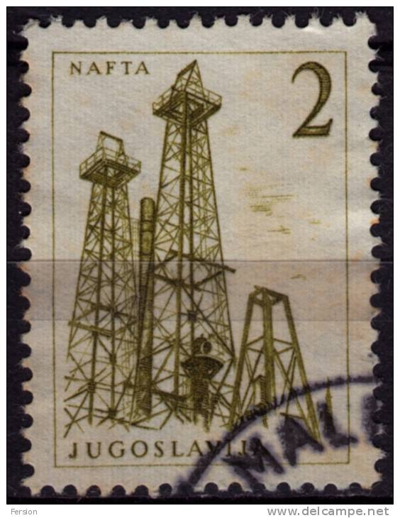 1960's - Yugoslavia - OIL Drilling Rig - USED - INDUSTRY - Aardolie