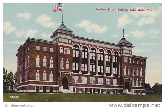 Maine Lewiston Jordan High School - Lewiston