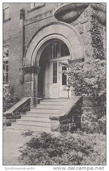 Iowa Lamoni West Door Administration Building Graceland College Albertype - Other & Unclassified