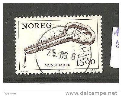 NorMi.Nr.864 - NORWEGEN - / Harfe 1982 O - Gebraucht