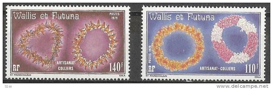 WALLIS Et FUTUNA 1979    Poste Yvert    N° 241 - 242   Neuf  Sans  Charnière Cote 10,40  €uros - Ungebraucht