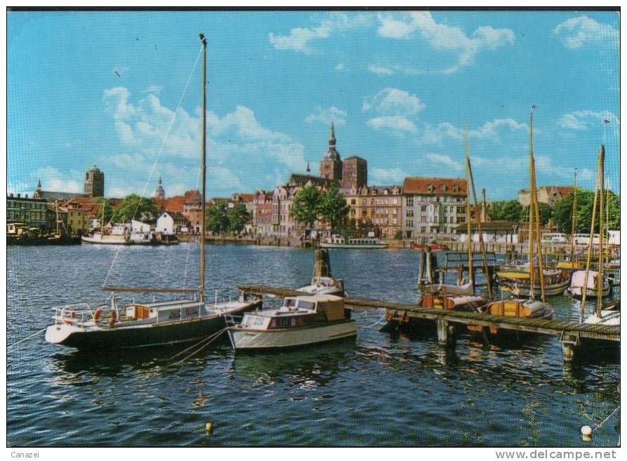 AK Stralsund, Hafen, Ung, 1975 - Stralsund