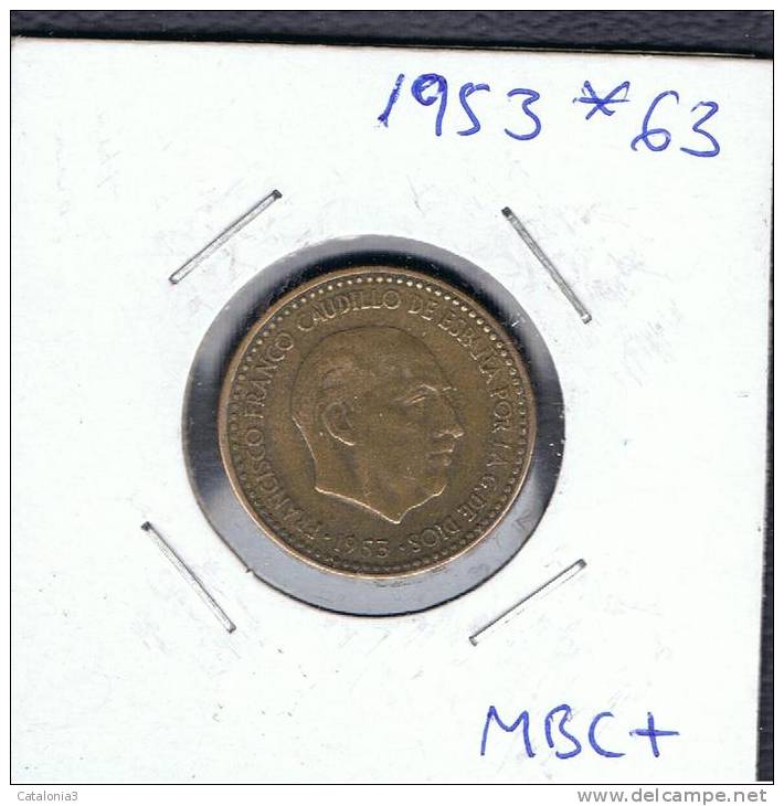 1 Peseta 1953*63 - 1 Peseta