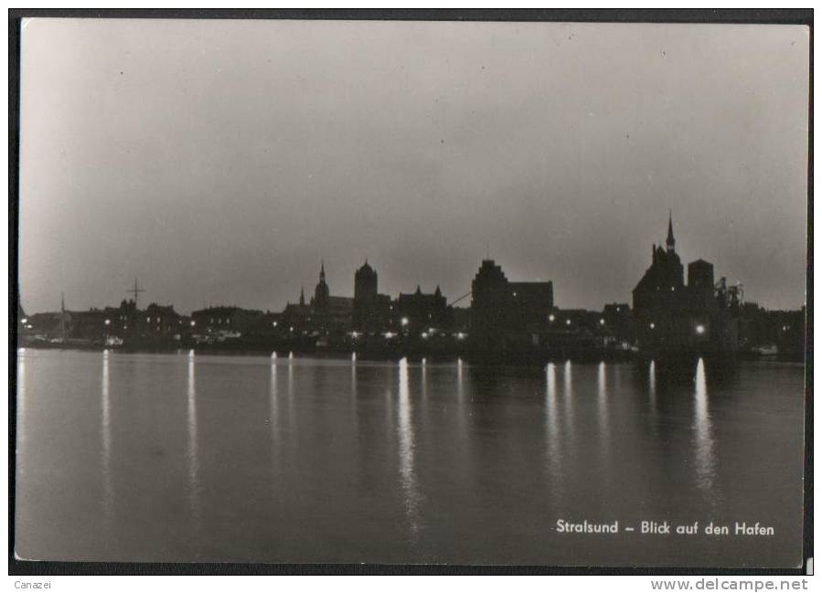 AK Stralsund, Blick Auf Den Hafen, Gel, 1978 - Stralsund