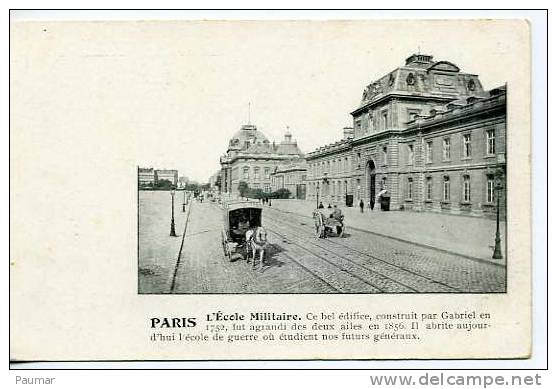 Ecole  Militaire - Enseignement, Ecoles Et Universités