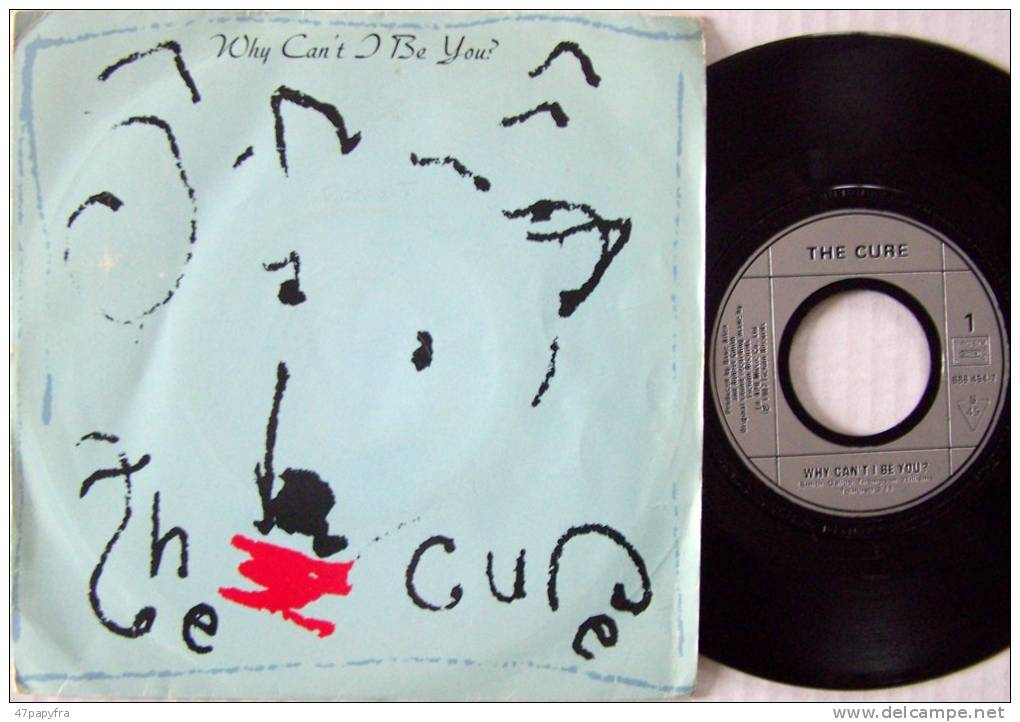 45T 7" THE CURE Why Can't I Be You - Disco, Pop