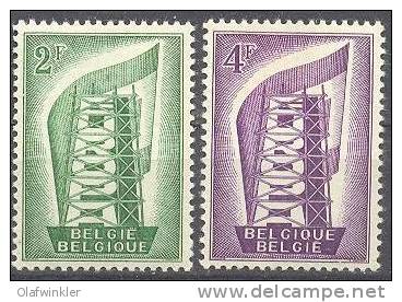 1956  België / Belgique / Belgium / Belgien COB 994-5 / Mi 1043-4 / Sc 496-7 / YT 994-5 Postfis / Neuf / MNH - 1956