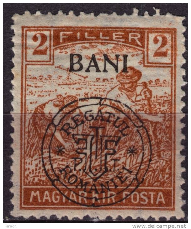 1919 Roman Occupation - Hungary - Kolozsvár / Cluj - 2f - MH / Transylvania - Siebenbürgen (Transsylvanien)