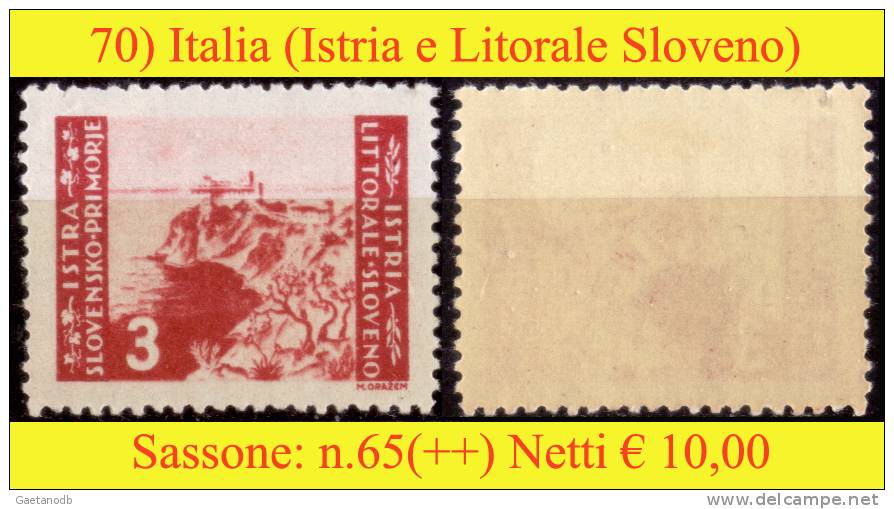 Italia-A.00070 - Jugoslawische Bes.: Istrien