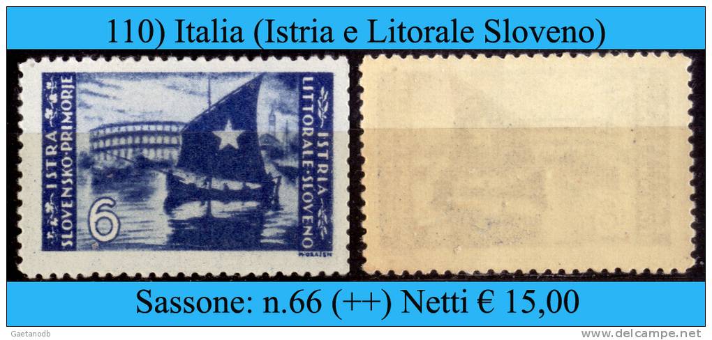 Italia-A.00110 - Jugoslawische Bes.: Istrien