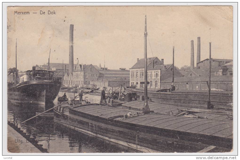 Merxem - Merksem - De Dok - 1924 - Uitg. Belde - Antwerpen