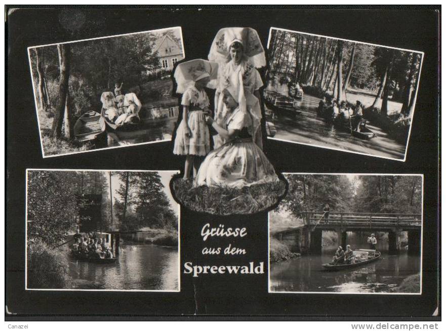 AK Spreewald, Gel, 1968 - Luebben (Spreewald)