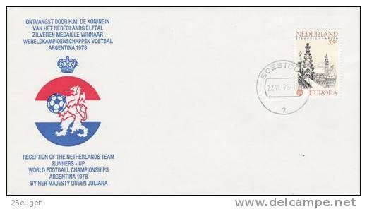 NETHERLANDS 1978 COVER WITH POSTMARK /ZX/ - 1978 – Argentine