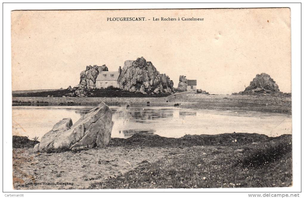 22 - Plougrescant - Les Rochers à Castelmeur - Editeur: Hamon - Plougrescant
