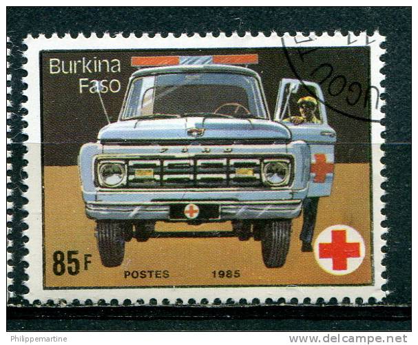 Burkina Faso 1985 - YT 689 (o) - Ambulance Croix Rouge - Burkina Faso (1984-...)