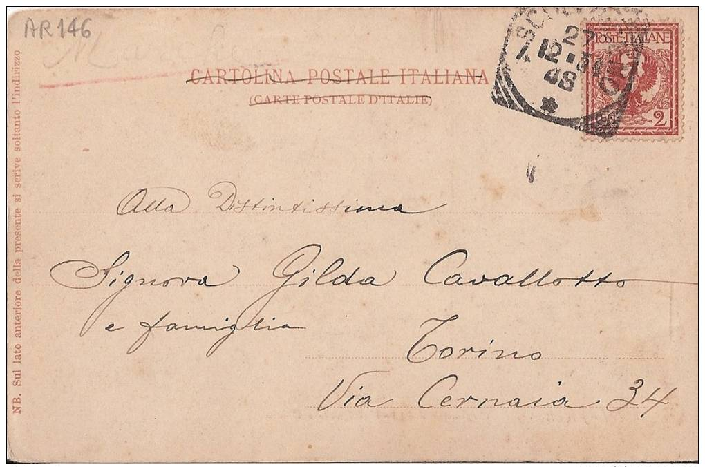 RZ 3561 - ASCOLI PICENO - CONFLUENZA DEI FIUMI TRONTO E CHIARO - A. 1904 - Ascoli Piceno