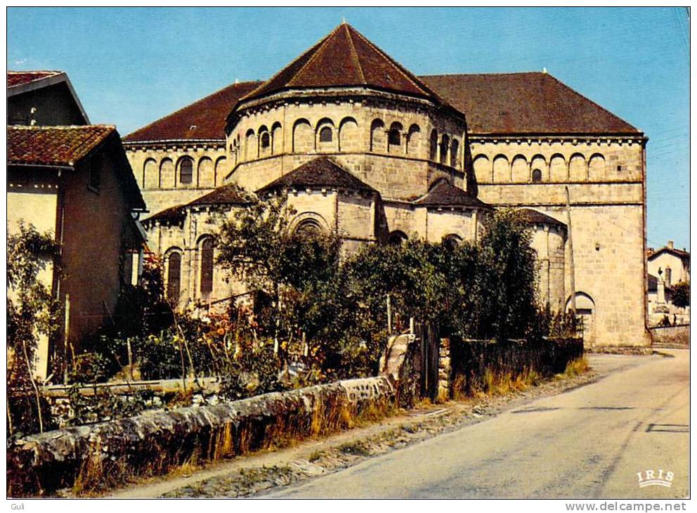 87110] Haute-Vienne-SOLIGNAC (près Condat) Abside De L'Eglise Abbatiale (1) Style Roman XII, XIIIe.s -*PRIX FIXE - Condat Sur Vienne