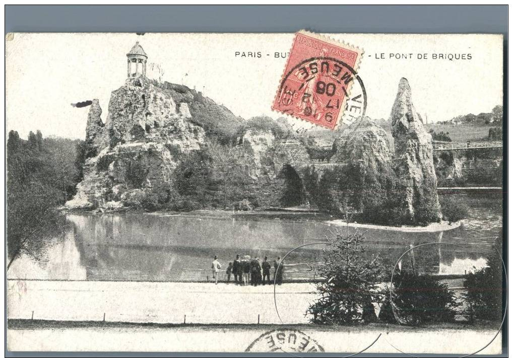 Paris - Le Pont De Briques - France 1900s - Die Seine Und Ihre Ufer