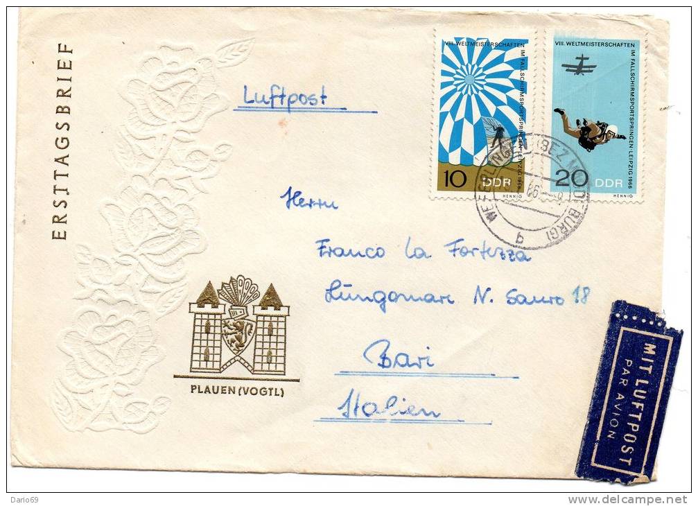 1966 LETTERA - Cartas & Documentos