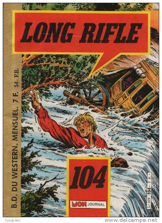 LONG RIFLE N° 104 BE MON JOURNAL 09-1986 - Mon Journal