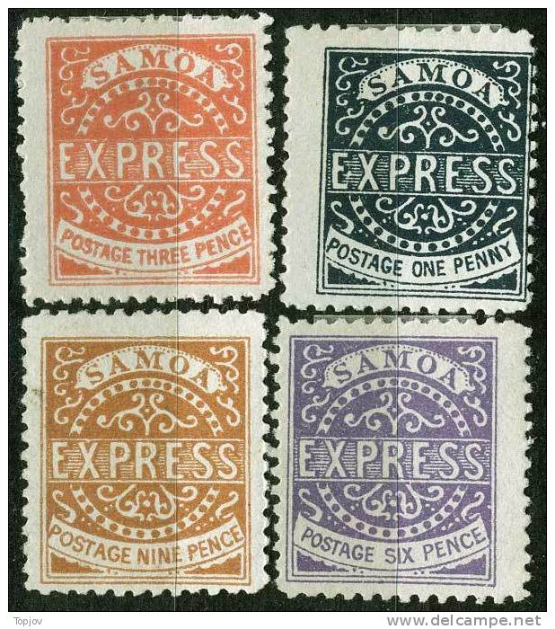 SAMOA - EXPRESS LOCAL STAMPS - MLH - FAKE : YES Or NO  ???? - Samoa (Staat)