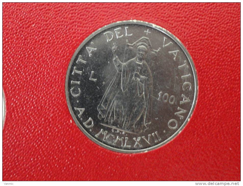 1967 - 100 Lire VATICAN UNC - Issu Du Coffret - Vatican