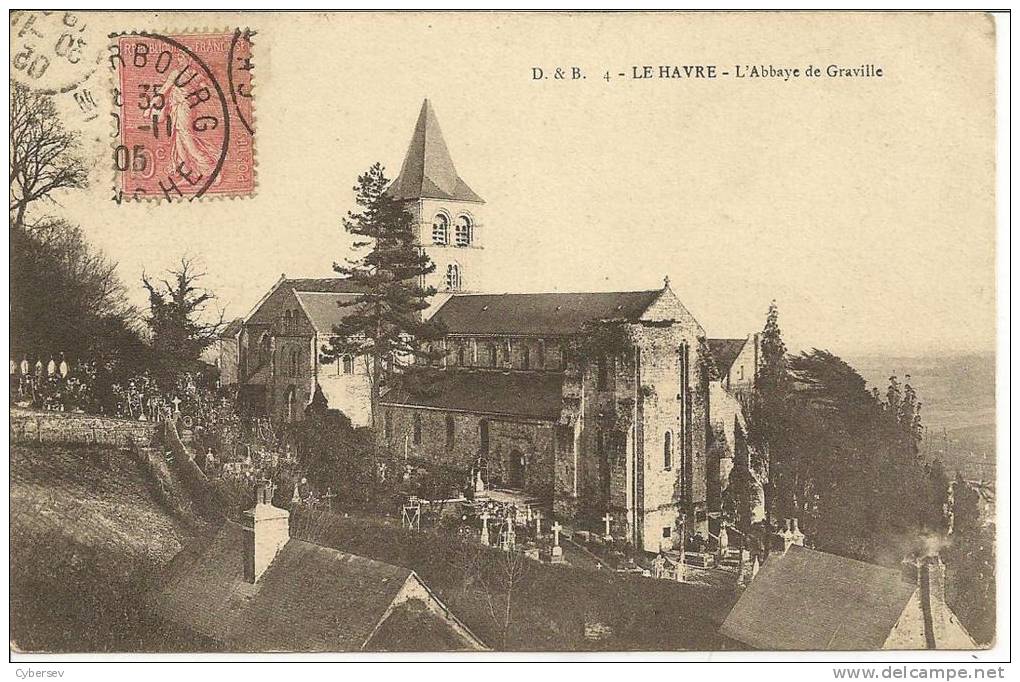 LE HAVRE - L´Abbaye De Graville - Datée 1905 - Graville