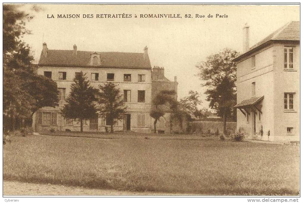 ROMAINVILLE - La Maison Des Retraîtées 82, Rue De Paris - Romainville