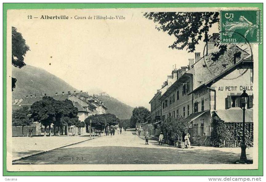 73 ALBERTVILLE - Cours De L'hotel De Ville - Albertville