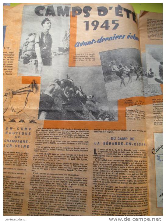"En Avant FRANCE"/ Revue Mensuelle De La Formation Prémilitaire/1ére Année/N°5/ 1945       VJ3 - Altri & Non Classificati