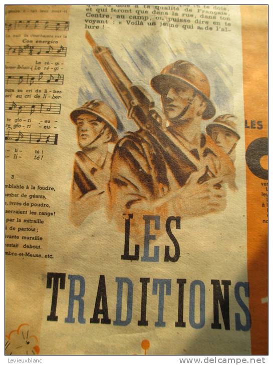 "En avant FRANCE"/ Revue mensuelle de la Formation prémilitaire/1ére année/N°5/ 1945       VJ3