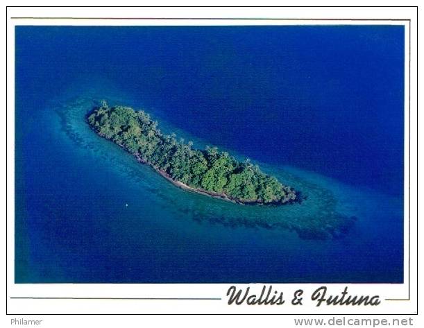 Wallis Et Futuna Carte Postale Moderne Deux Volet Pas De Division  Photo Beauvilain Ilot Neuve Circa 2000  TB - Wallis Et Futuna