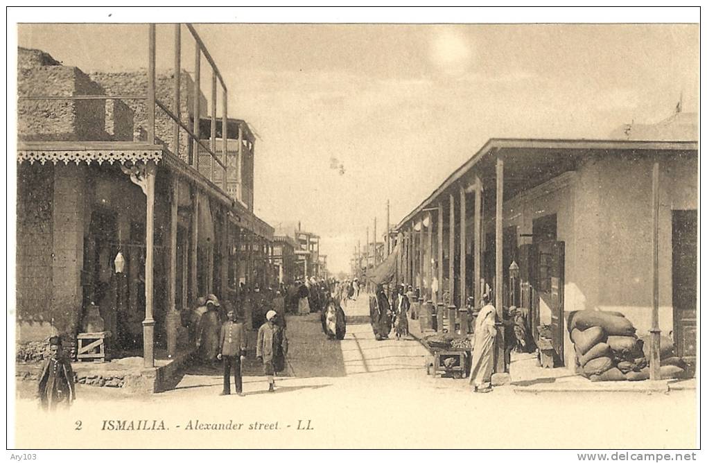 Egypte _Ismailla _ ,Alexander Street  LL - Ismaïlia