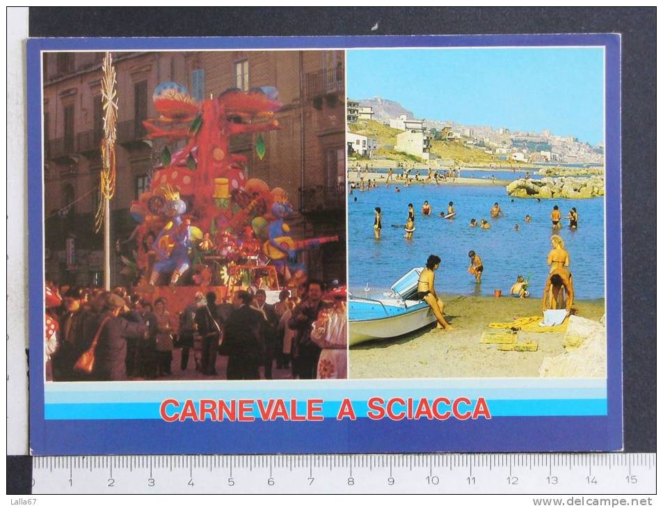 SICILIA - AGRIGENTO - CARNEVALE A SCIACCA N. 5952 - Agrigento