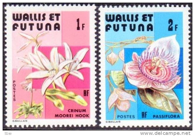 WALLIS Et FUTUNA 1982  Poste Yvert    N° 282 à 283   Neuf  Sans  Charnière Cote 0,45 €uros - Neufs