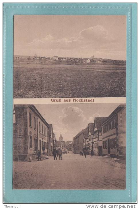 GRUSS  Aus  HOCHSTADT  -  2  VUES  -  W  Daübert  - - Höchstadt