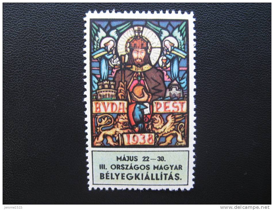 HONGRIE :  Exposition Philatelique Nationale Hongroise 1938 * - Unused Stamps