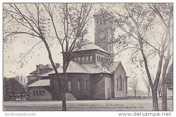 Virginia Hampton Institute Memorial Church - Hampton