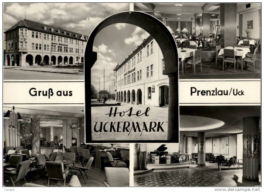 AK Prenzlau, Hotel Uckermark, Gel, 1965 - Prenzlau