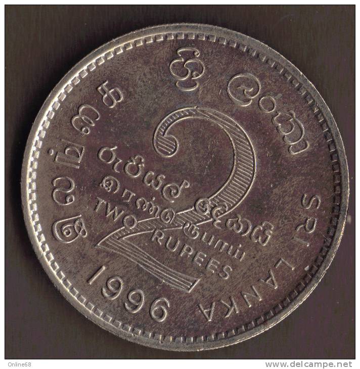 SRI LANKA 2 RUPEES 1996 - Sri Lanka