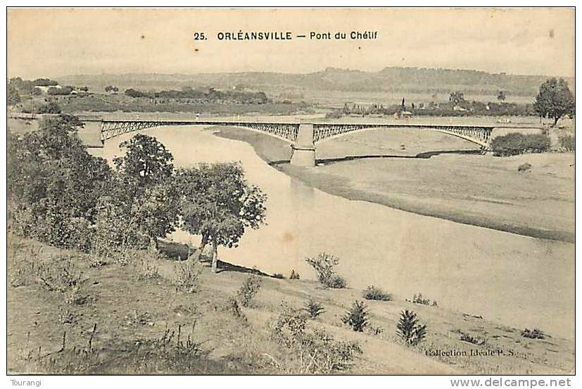 Fev13 244 : Orléansville  -  Chlef  -  Pont Du Chélif - Chlef (Orléansville)