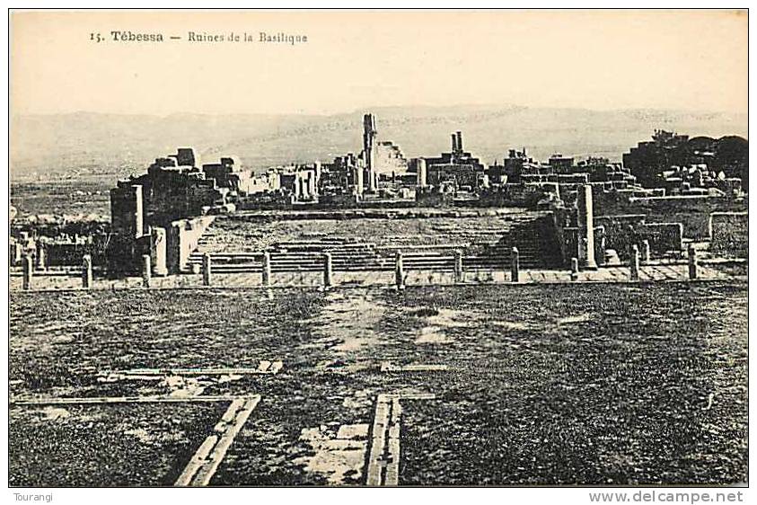 Fev13 267 : Tébessa  -  Ruines De La Basilique - Tebessa