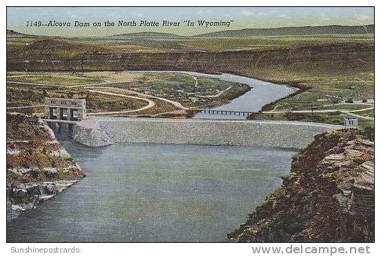 Wyoming North Platte River Alcova Dam - Andere & Zonder Classificatie