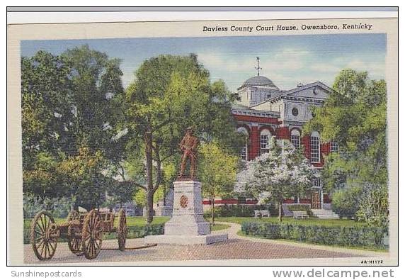 Kentucky Owansboro Daviess County Court House - Owensboro