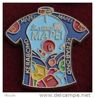 MAILLOT VELO MAPEI KERABOND - LATEXCO   -  CYCLISME -    (VERT) - Cyclisme