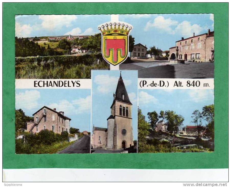 Echandelys Multi-vues église Vue Générale Etc. - Autres & Non Classés