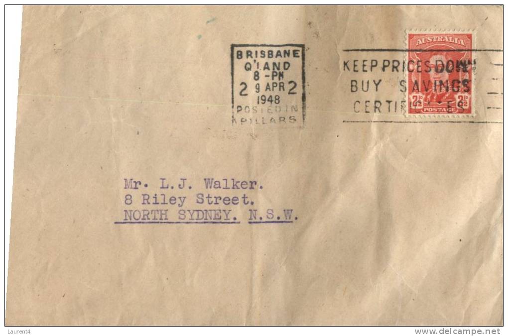 (888) Cover - Canceled  1948 - Covers & Documents