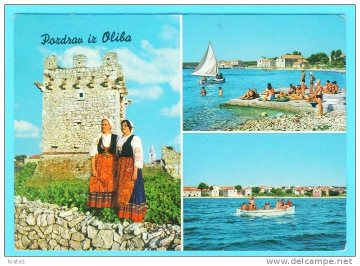 Postcard - Olib       (V 16740) - Kroatien