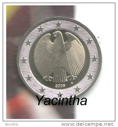 @Y@  Duitsland  /  Germany   2  Euro     2004    D      UNC - Germania