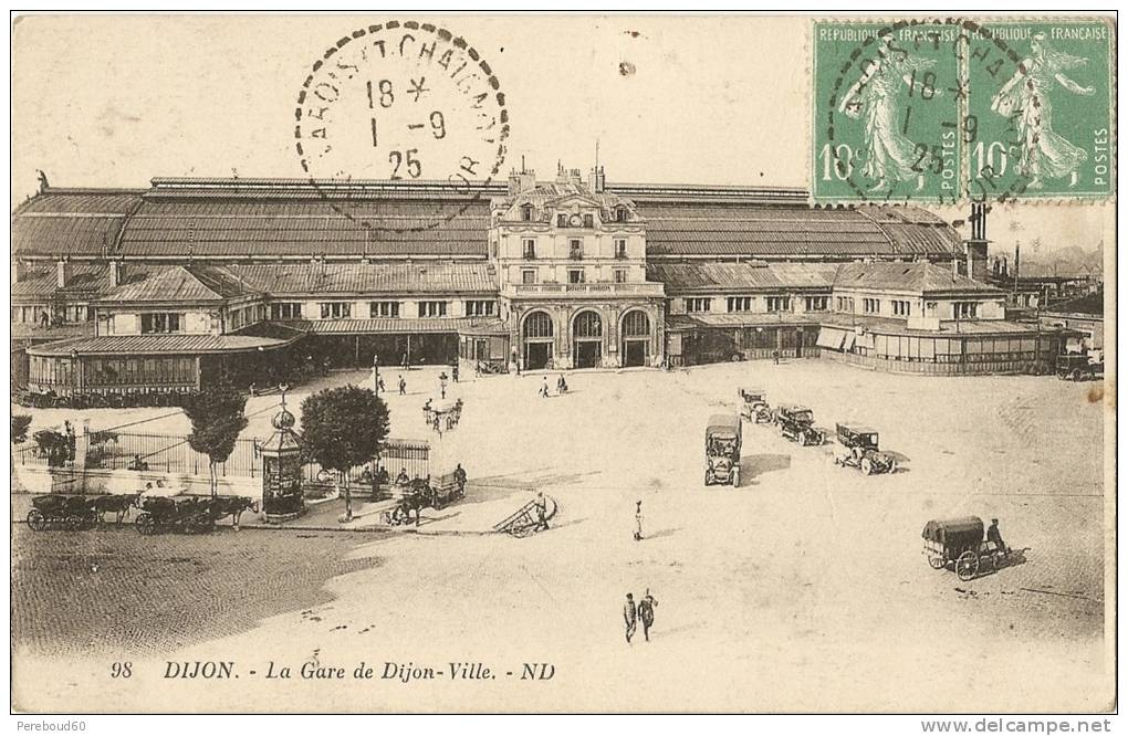 21 - COTE D´OR -  La Gare De Dijon - Ville - Dijon